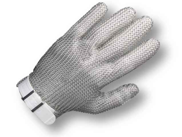 อุปกรณ์ป้องกันมือ - Protective Glove and Sleeve 36 Stainless Steel Mesh004