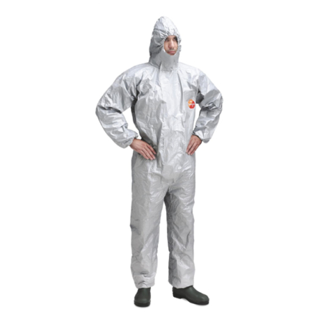 ชุดป้องกันสารเคมี Chemical Suit 27 ชุดป้องกันสารเคมี Tychem 6000