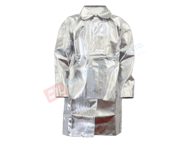 ชุดทนความร้อนอลูมิไนซ์ - Aluminize 26 เสื้อคลุมอลูมิไนซ์_หน้า