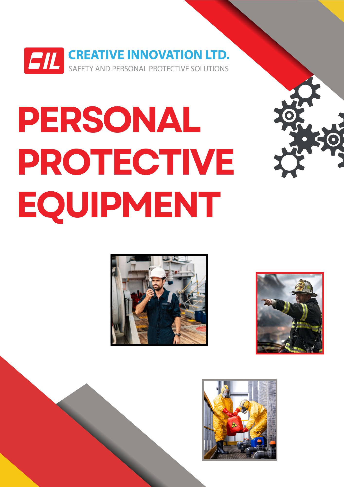 หน้าปก Catalog Creative Innovation Ltd. | Safety and Personal Protective solutions
